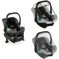 ABC Design Seggiolino Auto Tulip Asphalt Incl. Base Isofix E Accessori