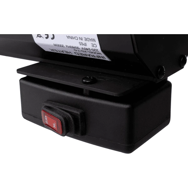 Alpina® Scaldino 2000W Oro/nero 5 Alpina® Scaldino 2000W Oro/nero - immagine 5