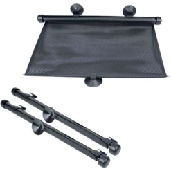 Altabebebe Tendina Parasole Per Auto 2 Pezzi, Nero -Bambino Forniture Negozio altabebebe tendina parasole per auto 2 pezzi nero a308012 4