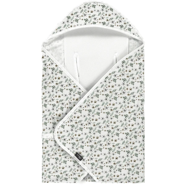 Alvi ® Coperta Da Viaggio Light Petit Fleur 80 X 80 Cm 5 Alvi ® Coperta Da Viaggio Light Petit Fleur 80 X 80 Cm - immagine 5