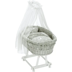 Alvi ® Culla Completa Birth E Bambino Bianco Forest