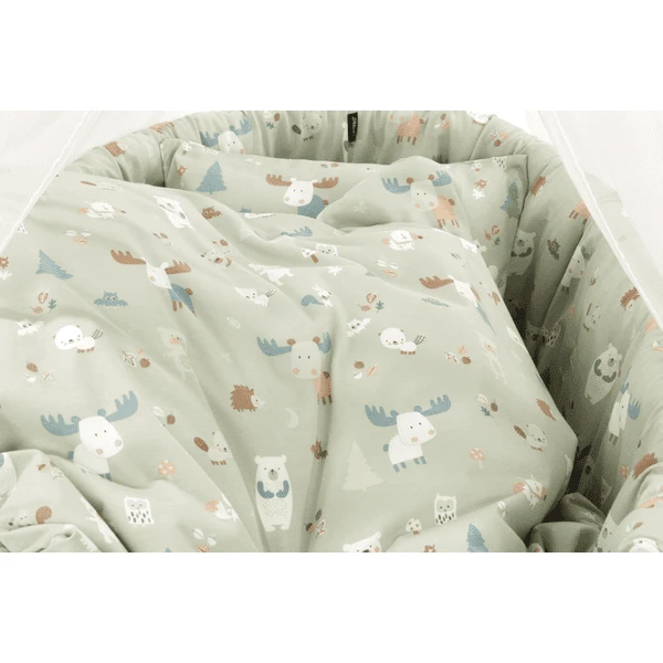 Alvi ® Culla Completa Birth E Bambino Bianco Forest 4 Alvi ® Culla Completa Birth E Bambino Bianco Forest - immagine 4