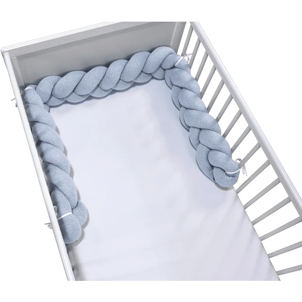 Alvi® Paracolpi Intrecciato Special Fabric Quilt Aqua 4 Alvi® Paracolpi Intrecciato Special Fabric Quilt Aqua - immagine 4