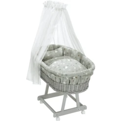 Alvi® Set 3 Pezzi Per Culla, Baby Forest