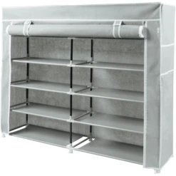 Roba Armadio Per Bambini In Tessuto XL Little Stars 113 X 28 X 90 Cm -Bambino Forniture Negozio armadio per bambini in tessuto xl little stars 113 x 28 x 90 cm a304719 3