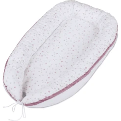 Babybay ® Coccole Nido Bianco Stella Bianca Mix Sand /berry