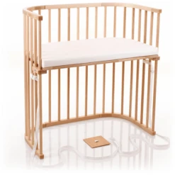 Babybay Lettino Co-sleeping Boxspring, Legno Naturale Laccato -Bambino Forniture Negozio babybay lettino co sleeping boxspring legno naturale laccato a086209 4