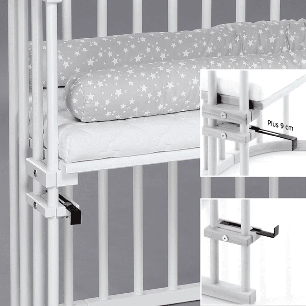 Babybay Lettino Co-sleeping Maxi, Bianco 4 Babybay Lettino Co-sleeping Maxi, Bianco - immagine 4