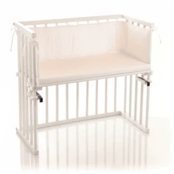 Babybay Lettino Co-sleeping Midi Extra Traspirante - Bianco -Bambino Forniture Negozio babybay lettino co sleeping midi extra traspirante bianco a214478 2