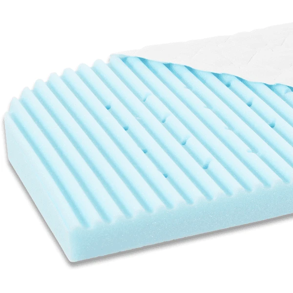 Babybay Materasso Medicott Wave Per Lettino Co-sleeping Maxi/Boxspring Blu 2 Babybay Materasso Medicott Wave Per Lettino Co-sleeping Maxi/Boxspring Blu - immagine 2