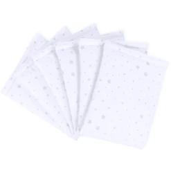 Babybay ® Nestchen Ultra Fresh Piqué Adatto Al Modello Original , Stella Bianca Mix Sand /azzurro