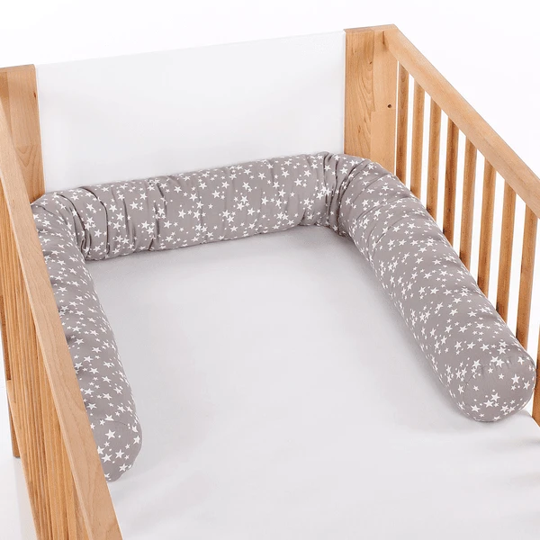 Babybay ® Nesting Piqué Serpente Adatto Per Presepi, Taupe Stelle Bianche 2 Babybay ® Nesting Piqué Serpente Adatto Per Presepi, Taupe Stelle Bianche - immagine 2