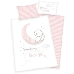 Babybest® Biancheria Da Letto In Flanella Bunny 100 X 135 Cm