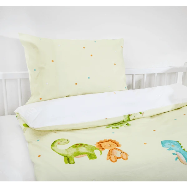 Babybest® Biancheria Da Letto In Flanella Dinos 100 X 135 Cm 4 Babybest® Biancheria Da Letto In Flanella Dinos 100 X 135 Cm - immagine 4