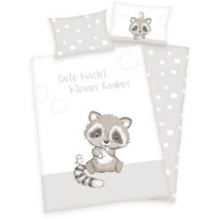 Babybest® Set Lenzuola Piccolo Procione GOTS 100 X 135 Cm