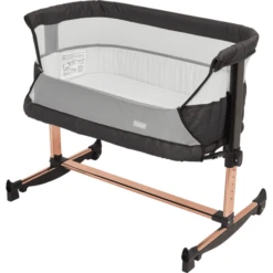 BabyGO Lettino Co-sleeping Vivaldi - Nero/oro