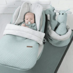 Baby's Only Coprigambe Per Seggiolini Auto 0+ Flavor Stone Green -Bambino Forniture Negozio babys only coprigambe per seggiolini auto 0 flavor stone green a308422 4