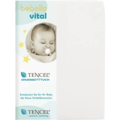 Bebella Vital Lenzuolo Ad Angoli 40 X 90cm Bianco