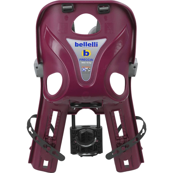 Bellelli BELLELI Seggiolino Per Bicicletta Plum Forest B-fix Frame Mount Red Must 4 Bellelli BELLELI Seggiolino Per Bicicletta Plum Forest B-fix Frame Mount Red Must - immagine 4
