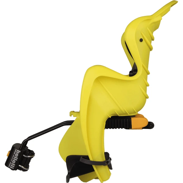 BELLELLI Seggiolino Per Bicicletta Mr Fox Reclining B-fix Frame Mount Yellow HI VIZ 3 BELLELLI Seggiolino Per Bicicletta Mr Fox Reclining B-fix Frame Mount Yellow HI VIZ - immagine 3