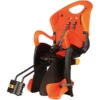 BELLELLI Seggiolino Per Bicicletta Tiger Reclining B-Fix Frame Mount Grigio/arancio