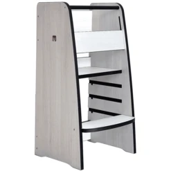 Bianconiglio Kids® Torre Di Apprendimento Montessoriana TRUSTY Plus Abete Bianco 3 Bianconiglio Kids® Torre Di Apprendimento Montessoriana TRUSTY Plus Abete Bianco -Bambino Forniture Negozio bianconiglio kids torre di apprendimento montessoriana trusty plus abete bianco a351591 1