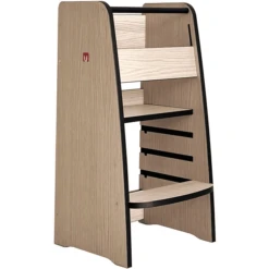 Bianconiglio Kids® Torre Di Apprendimento Montessoriana TRUSTY Plus, Rovere Naturale