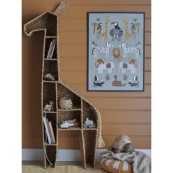 Blommingville MINI Libreria Kalu Giraffa - Naturale -Bambino Forniture Negozio blommingville mini libreria kalu giraffa naturale a382309 4