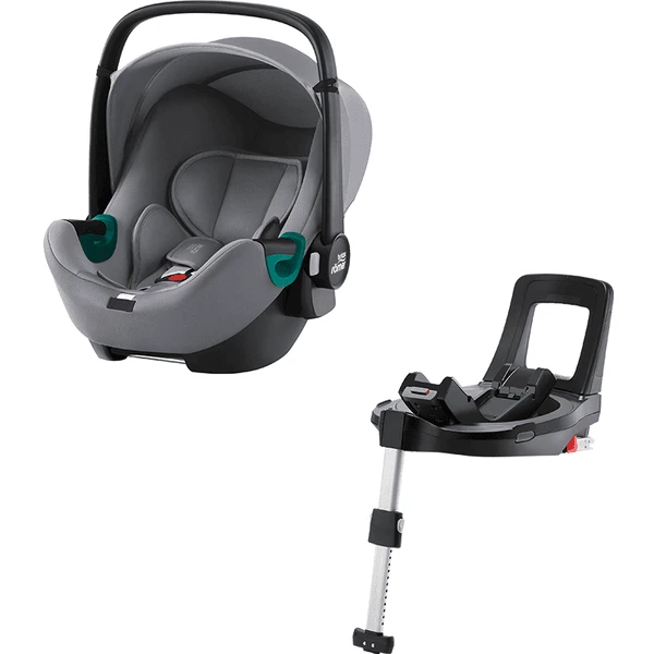 Britax Römer Seggiolino Auto Baby-Safe 3 I-Size Inclusa Base Flex 5Z, Grigio Ghiaccio 1 Britax Römer Seggiolino Auto Baby-Safe 3 I-Size Inclusa Base Flex 5Z, Grigio Ghiaccio