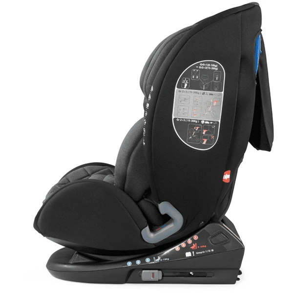 Burigotto Seggiolino Auto Bahia, Grigio Scuro 4 Burigotto Seggiolino Auto Bahia, Grigio Scuro - immagine 4