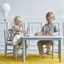 Cam Cam Copenhagen Tavolo Per Bambini Harlequin Grigio -Bambino Forniture Negozio cam cam copenhagen tavolo per bambini harlequin grigio a370624 3