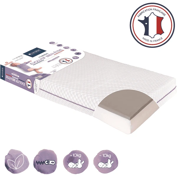 Candide Materasso Évolutif Bien être 70 X 140 Cm 4 Candide Materasso Évolutif Bien être 70 X 140 Cm - immagine 4