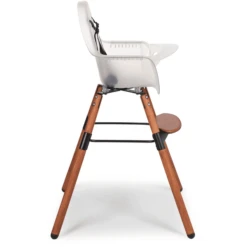 Childhome CHILD HOME Seggiolone Evolu 2 Natura Scura / Trasparente 2 In 1 + Anello -Bambino Forniture Negozio child home seggiolone evolu 2 natura scura trasparente 2 in 1 anello a301485 2