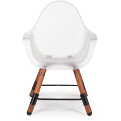 Childhome CHILD HOME Seggiolone Evolu 2 Natura Scura / Trasparente 2 In 1 + Anello -Bambino Forniture Negozio child home seggiolone evolu 2 natura scura trasparente 2 in 1 anello a301485 4