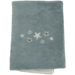 Collezione Be Be 's Coperta Di Coccole In Peluche Star Mint 75 X 100 Cm