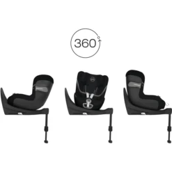 Cybex GOLD Seggiolino Auto Sirona S2 I-Size Deep Black 7 Cybex GOLD Seggiolino Auto Sirona S2 I-Size Deep Black -Bambino Forniture Negozio cybex gold seggiolino auto sirona s2 i size deep black a314675 2