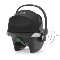 Cybex SILVER Seggiolino Auto Aton B2 I-Size Steel Grey -Bambino Forniture Negozio cybex silver seggiolino auto aton b2 i size steel grey a334390 3