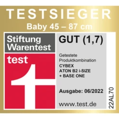 Cybex SILVER Seggiolino Auto Aton B2 I-Size Steel Grey, Inclusa Cybex GOLD Base One 7 Cybex SILVER Seggiolino Auto Aton B2 I-Size Steel Grey, Inclusa Cybex GOLD Base One -Bambino Forniture Negozio cybex silver seggiolino auto aton b2 i size steel grey inclusa cybex gold base one a354676 2