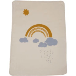 DAVID FUSSENEGGER Coperta Arcobaleno, Raw White -Bambino Forniture Negozio david fussenegger coperta arcobaleno raw white a312306 3