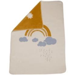 DAVID FUSSENEGGER Coperta Arcobaleno, Raw White -Bambino Forniture Negozio david fussenegger coperta arcobaleno raw white a312306 4