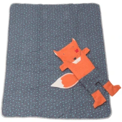 DAVID FUSSENEGGER Set Coperta E Peluche Volpe, Rame 70 X 90 Cm -Bambino Forniture Negozio david fussenegger set coperta e peluche volpe rame 70 x 90 cm a241512 2