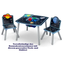 Delta Children Set Tavolo-contenitore E Sedie, Space Adventures -Bambino Forniture Negozio delta children set tavolo contenitore e sedie space adventures a332475 4