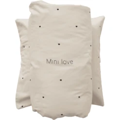 Design Letters Biancheria Da Letto Favourite Baby Beige 100 X 140 Cm -Bambino Forniture Negozio design letters biancheria da letto favourite baby beige 100 x 140 cm a351976 3