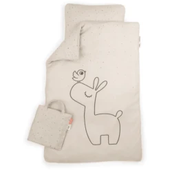 Done By Deer ™ Set Biancheria Da Letto 100 X 140 Cm, Lalee Sabbia