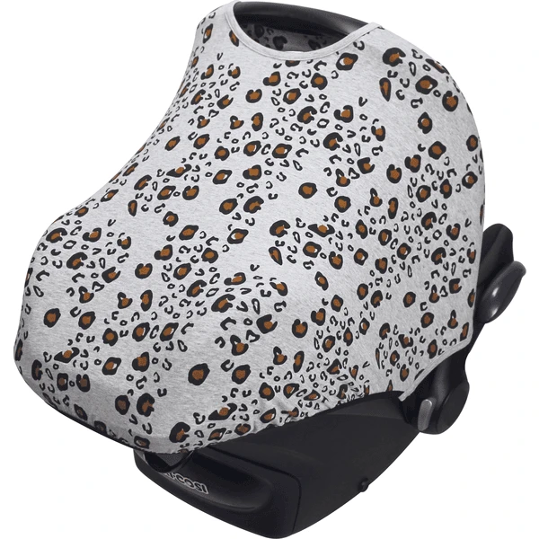 DOOKY Cappottina Parasole Per Seggiolino Auto - Leopardo 3 DOOKY Cappottina Parasole Per Seggiolino Auto - Leopardo - immagine 3