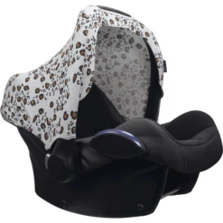 DOOKY Cappottina Parasole Per Seggiolino Auto - Leopardo