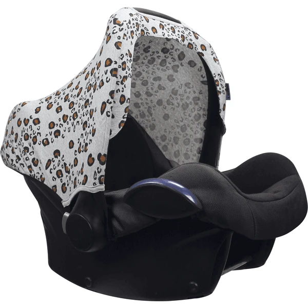 DOOKY Cappottina Parasole Per Seggiolino Auto - Leopardo 1 DOOKY Cappottina Parasole Per Seggiolino Auto - Leopardo