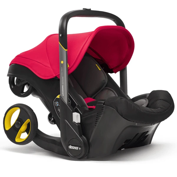 Doona Seggiolino Flame Red / Rosso Con Telaio Integrato, 2 In 1 1 Doona Seggiolino Flame Red / Rosso Con Telaio Integrato, 2 In 1