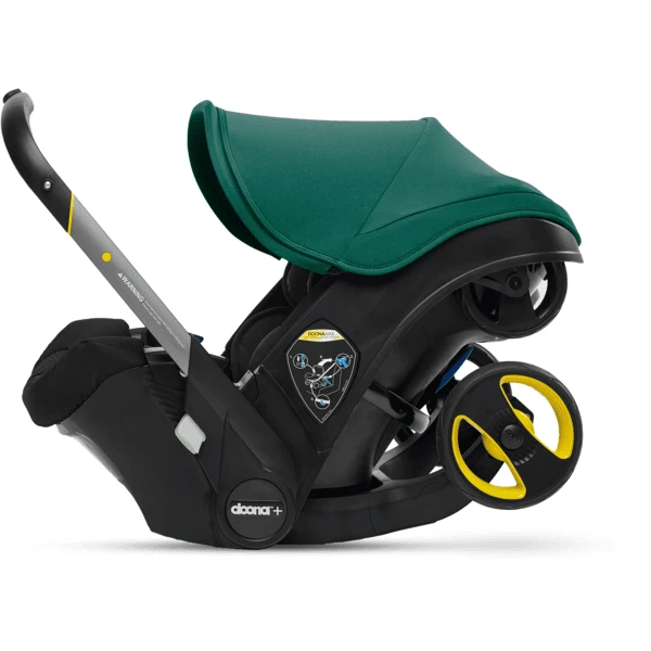 Doona Seggiolino Racing Green Con Telaio Integrato, 2 In 1 5 Doona Seggiolino Racing Green Con Telaio Integrato, 2 In 1 - immagine 5
