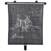 Dreambaby ® Parasole Per Finestrini Auto Stampata Su Due Lati - Regolabile, Zebra